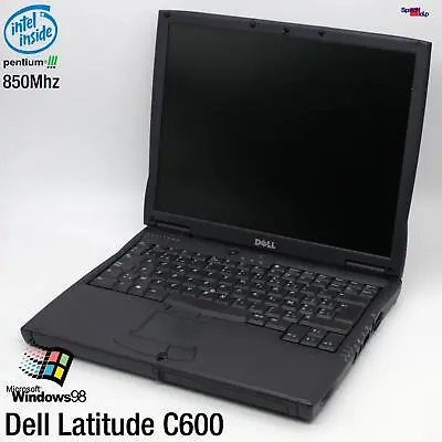 Dell Latitude C600 Notebook Laptop Windows 98 Parallel Lpt Pentium 3 III • $537.89