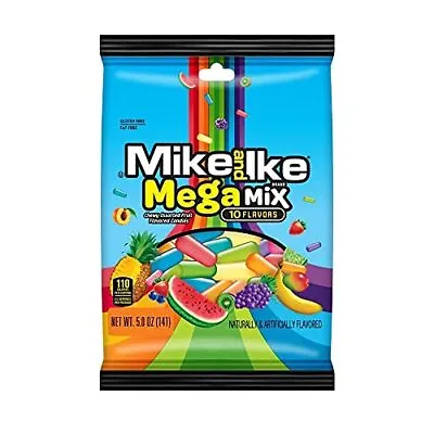 Mike & Ike MegaMix 10 Flavors 5 Oz Bag • $7.40