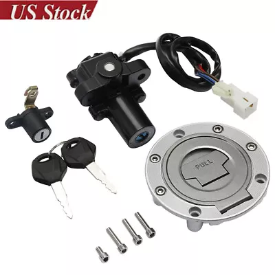 Ignition Switch Gas Cap Seat Lock Key Set For Yamaha MT03 06-12 YZF R1 R6 • $29.49