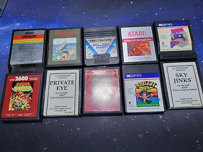 £9.99 • Buy Atari 2600 Games, Private Eye, Pac-Man, Ikari, Fathom, Raiders
