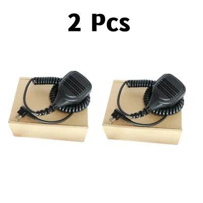 2Pin Shoulder Speaker Mic For RDU2020 RDU2080D RDU4100 RDU4160D RDU5100 Radio 2X • $28