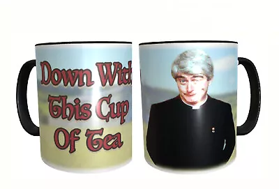 Father Ted Crilly Down With This Tea Mug  • £11.99