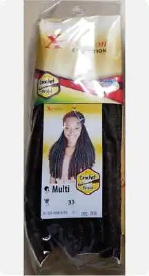 Nigeria Xpression Multi 100% High Quality Synthetic Hair For Crochet Braid • £4.98