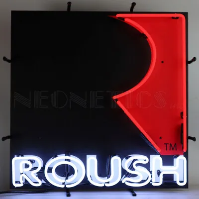 Roush Racing Performance Mustang Neon Sign Garage Wall Lamp Parts F-150 727 HP • $384.99