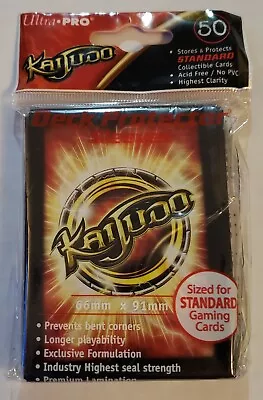 Kaijudo Sleeves - Kaijudo Logo - New Sealed 50 Pack Ultra PRO Deck Protectors • $4