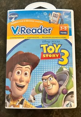 VTech V.Reader Toy Story 3 Interactive E-Reading System Cartridge Disney Pixar • $3.95