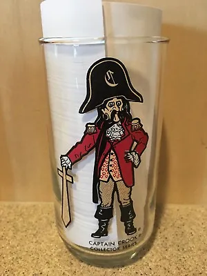 McDonalds RARE Vintage 1979 Collector's Series  Captain Crook  Drinking Glass • $6.99