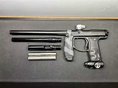 Empire Axe Black/Silver Electronic Paintball Marker With Upgrades  • $380