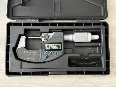 Mitutoyo Digital Micrometer 0-1 Inch Model 293-344-30 Ip65 Coolant Proof • $120