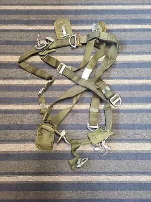 1989 Salvage Military Parachute Harness P/N 11-1-2143F • $99.95