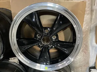 17”x8” OEM Ford Wheel 7E5J1007AA 75EJ1007BA BLACK/polished MUSTANG 17x8 • $119.99