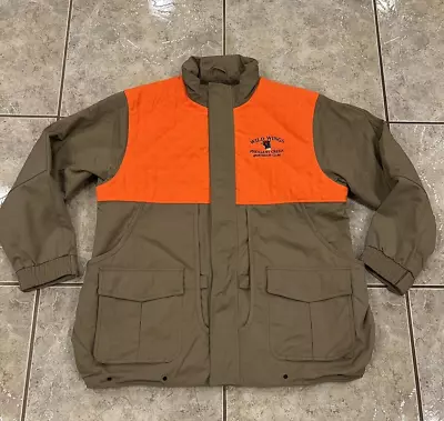 Men's XL REG Cabela’s Dry Plus Hunting Game Bag Jacket Khaki Blaze Orange • $39.99