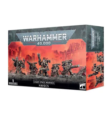 Warhammer 40k Chaos Space Marines CSM Havocs X5 NOS • $85.45