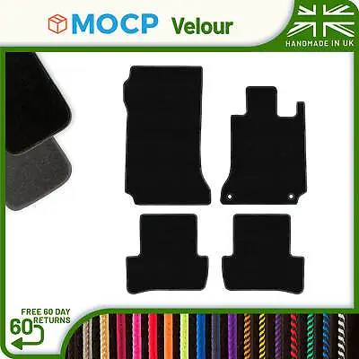 Velour Car Mats To Fit Mercedes C-Class W204 Saloon Automatic 2007-2014 • $41.01