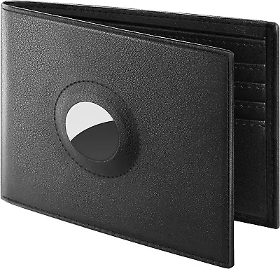 Hawanik Air Tag Wallet Holder Large Bifold Mens Wallet For Airtag RFID Blocking • $28.24