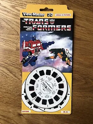 Vintage View-Master 3D Transformers Reel Set 1985 1053 International Shipping • $63.15