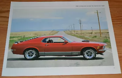 1970 Mustang Mach 1 Cobra Jet Photo Poster Picture Print Ford 428 Cj • $7.99