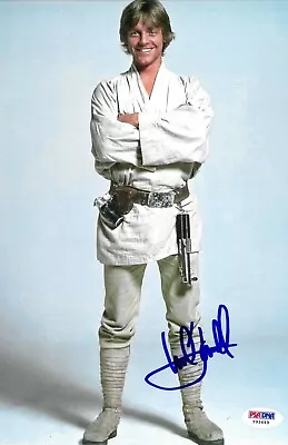 Mark Hamill Signed Star Wars Authentic Autographed 7-1/4x11 Photo PSA/DNA#Y93449 • $799.99