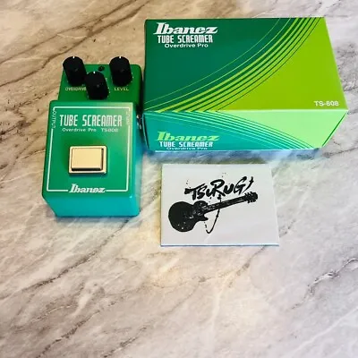 Ibanez TS808 Tube Screamer Guitar Effects Pedal Revival Model Overdrive Pro Bew • $139.99