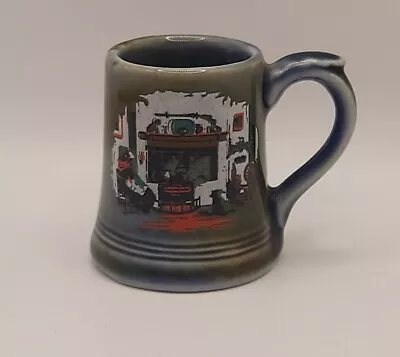 Wade Mini Mug Small Shot Glass Fireplace 🔥 Wade Ireland Blue 2  Tall  • $8