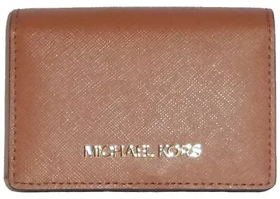 MICKAEL KORS Logo Jet Set Luggage Small Flap ID Card Case NWT • $25