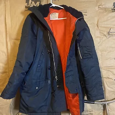 Vintage 70s N-3B Cold Weather Parka Men’s Medium Used • $45