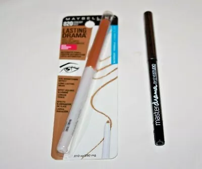 Maybelline Lasting Drama Light Liner Automatic 820+Master Drama 425 Lot Of 2 New • $10