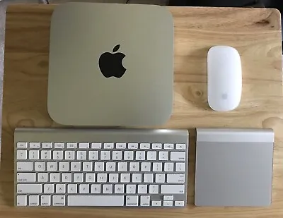 Apple Mac Mini 2014 (i5 1.4GHz 4GB 240GB SSD) Magic Keyboard Mouse Trackpad • $449