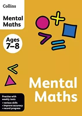 Collins Practice - COLLINS MENTAL MATHS: Ages 7-8 (Co... By Collins KS2 HarperC • £3.49