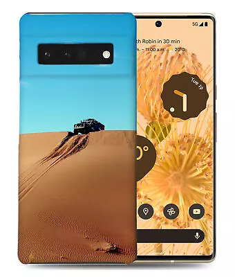 $9.95 • Buy Case Cover For Google Pixel|four Wheel Drive Car On Sand
