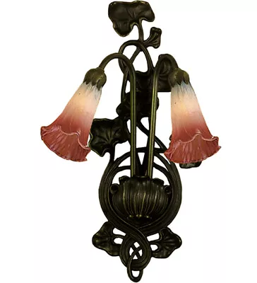 Meyda Tiffany 17616 2 Lt Ly Sconce Pk/Wt • $244.90