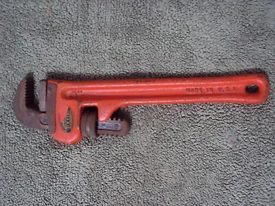 Vintage Toledo Tools Heavy Duty 8  Pipe Wrench. Made In U S A 1/8 To 1   • $9