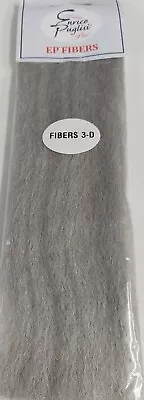 EP FIBERS   3-D FIBERS    GREY  10  Amazingly Translucent Bonefish  Tarpon • $7.98