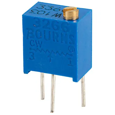 Bourns 3266W-1-103LF 10K 10% 0.25W Multi-Turn Cermet Trimming Potentiometer • £4.14