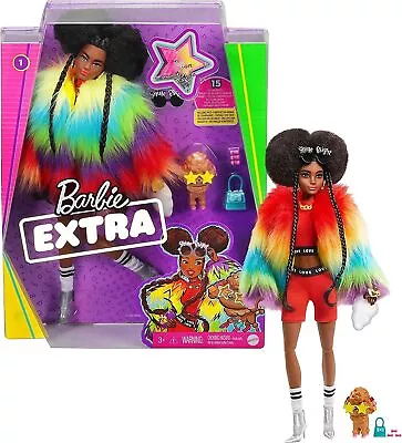 DMG PKG Barbie Extra Doll And Accessories • $19.99