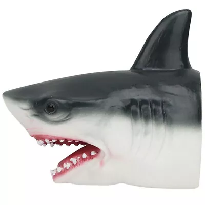 £6.69 • Buy New Gifts Shark Head Hand Puppet Soft Kids Toy Glove Funny Toys Birthday Kids