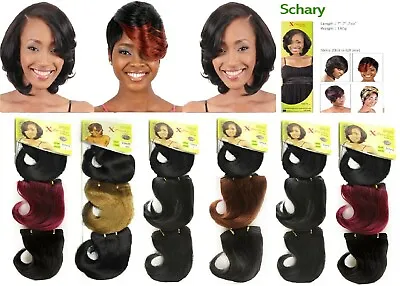 £8.99 • Buy Xpression Schary Weave Synthetic Hair 7  Extensions 150g UK Stock