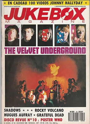 Jukebox No 33 Velvet Underground Rocky Volcano Roy Orbison Hugues Aufray The Who • £4.27