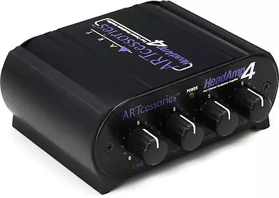 ART HeadAmp 4 4-channel Headphone Amplifier (2-pack) Bundle • $191.98