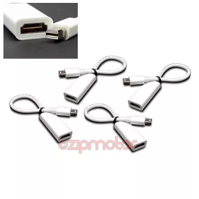 4x Mini Displayport/thunderbolt To Hdmi Adapters Apple Macbook Air Pro Mac Imac • $13.49