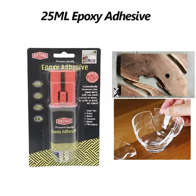 Multi Purpose Epoxy Adhesive Glue Qucik Dry Super Strong Glass Wood Metal Repair • $11.95