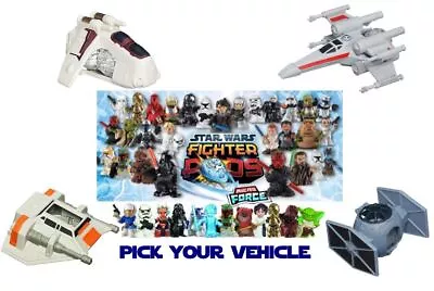 Star Wars Fighter Pods Vehicles Micro Force Vehicles - Complete Your Collection • £2.99
