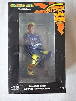 Minichamps 1/12 Valentino Rossi Figurine / Figure MotoGP 2005 Yamaha • £30