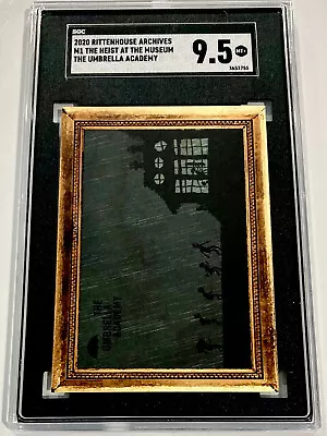 2020 Rittenhouse Archives #M1 The Umbrella Academy Heist Museum SGC 9.5 MINT+ • $25