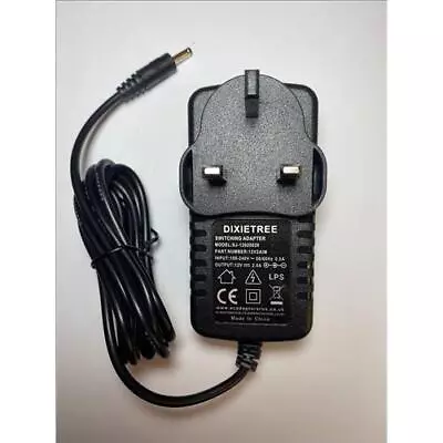 Replacement 12V 2A AC-DC Adaptor Charger For Telcast X6 Plus 2-in-1 Tablet • £11.49