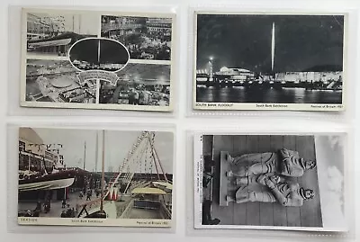 Exhibitions 4 Postcards Festival Of Britain 1951 South Bank #992 • £3.99