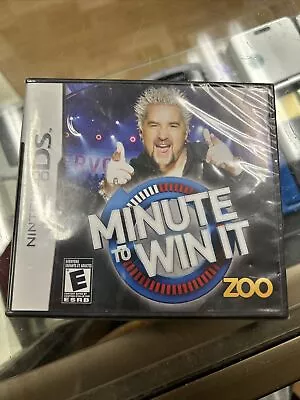 Minute To Win It  (Nintendo DS 2010) BRAND NEW FACTORY SEALED • $7