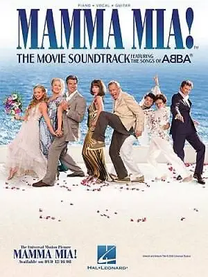 Mamma Mia: The Movie Soundtrack Featuring The Songs Of ABBA (Piano Vocal - GOOD • $8.41