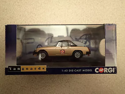£34.99 • Buy Ltd Edn Vanguards 1:43 VA13000 MGB White Gold 50th Anniversary Model Untouched