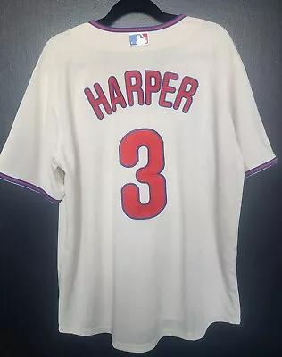 Phillies Bryce Harper Jersey Mens Size XXL NWT By Nike • $58